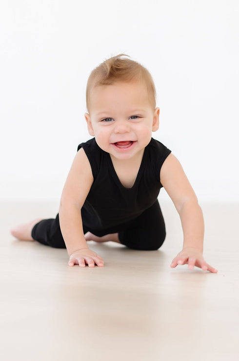 black-tank-one-piece-jogger Mila &  Rose - Sophia's Style--3-6M--2